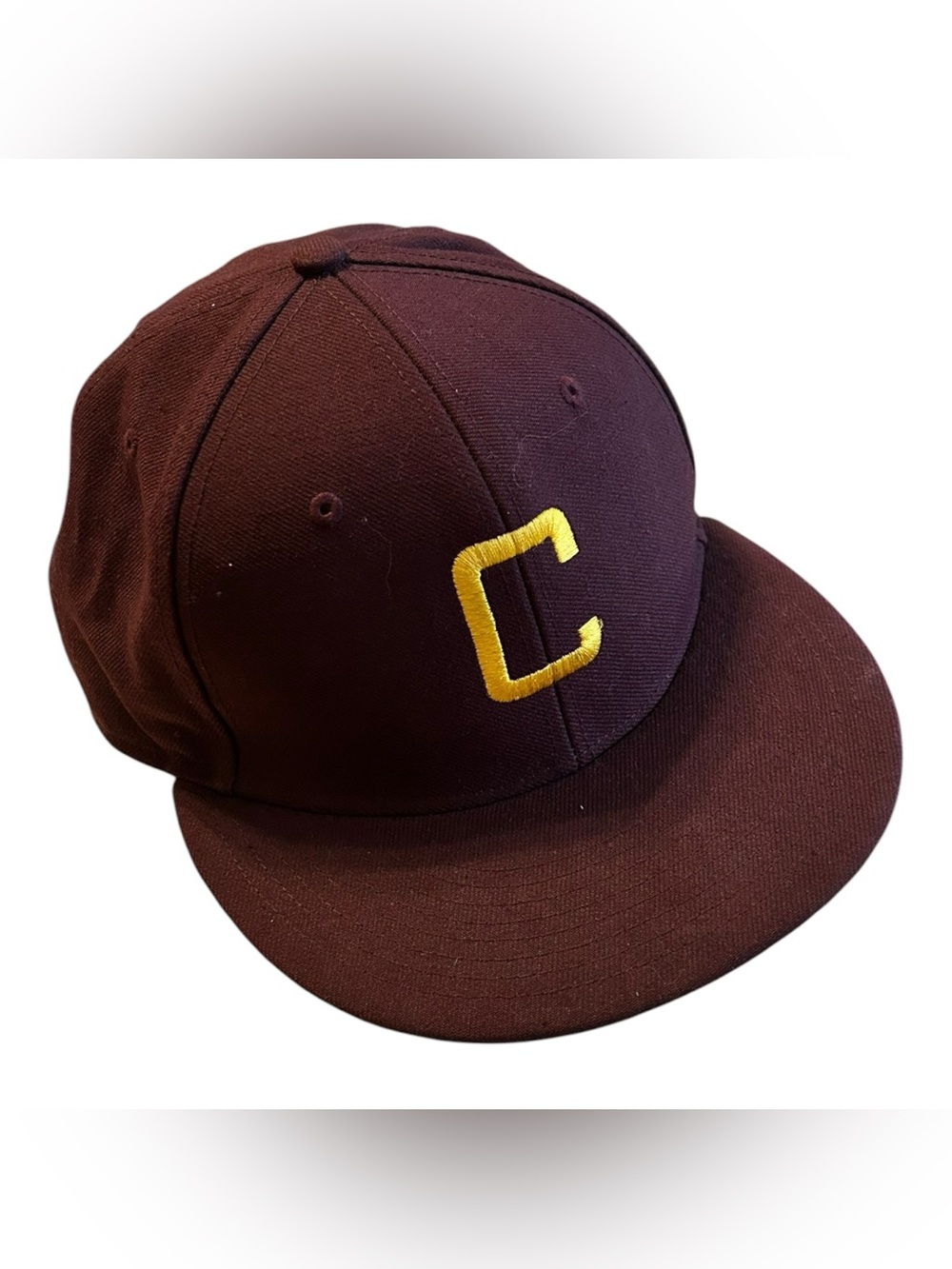 NWOT Cleveland Cavaliers Fitted Hat 7 3/8 Richardson Basketball NBA Wine Logo